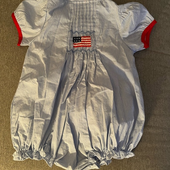 The Smocking Place Fourth of July Bubble - Picture 2 of 3